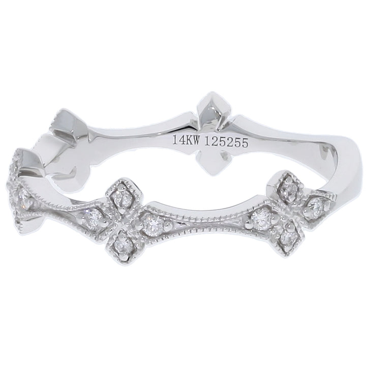 Diamond Fashion Band 14K White Gold .14 CTW