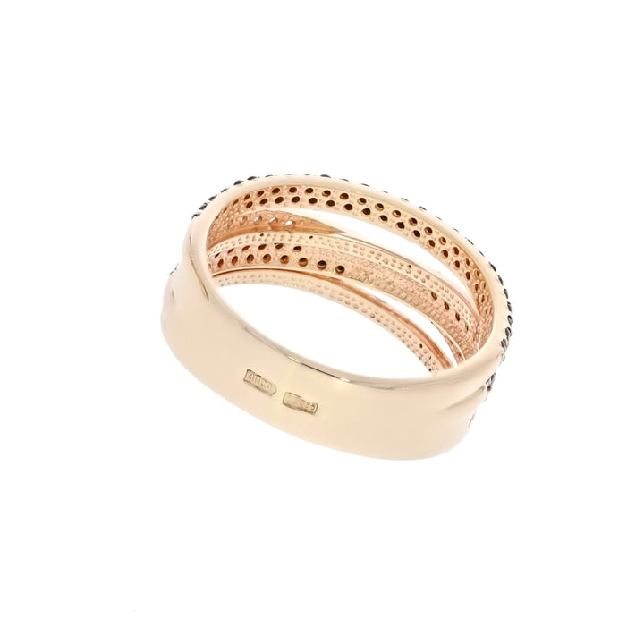 Cubic Zirconia Ring 14K Rose Gold