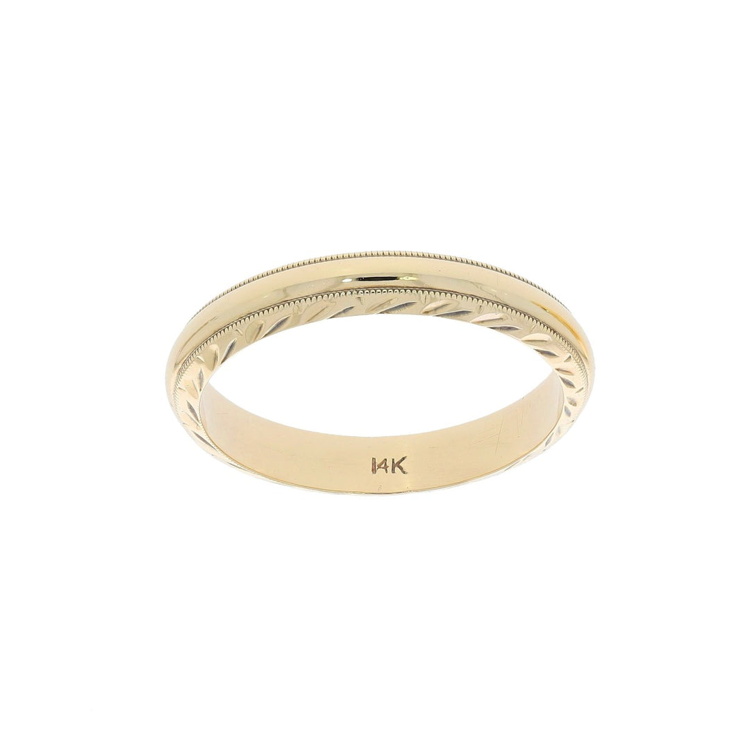 14K Yellow Gold Vintage Band