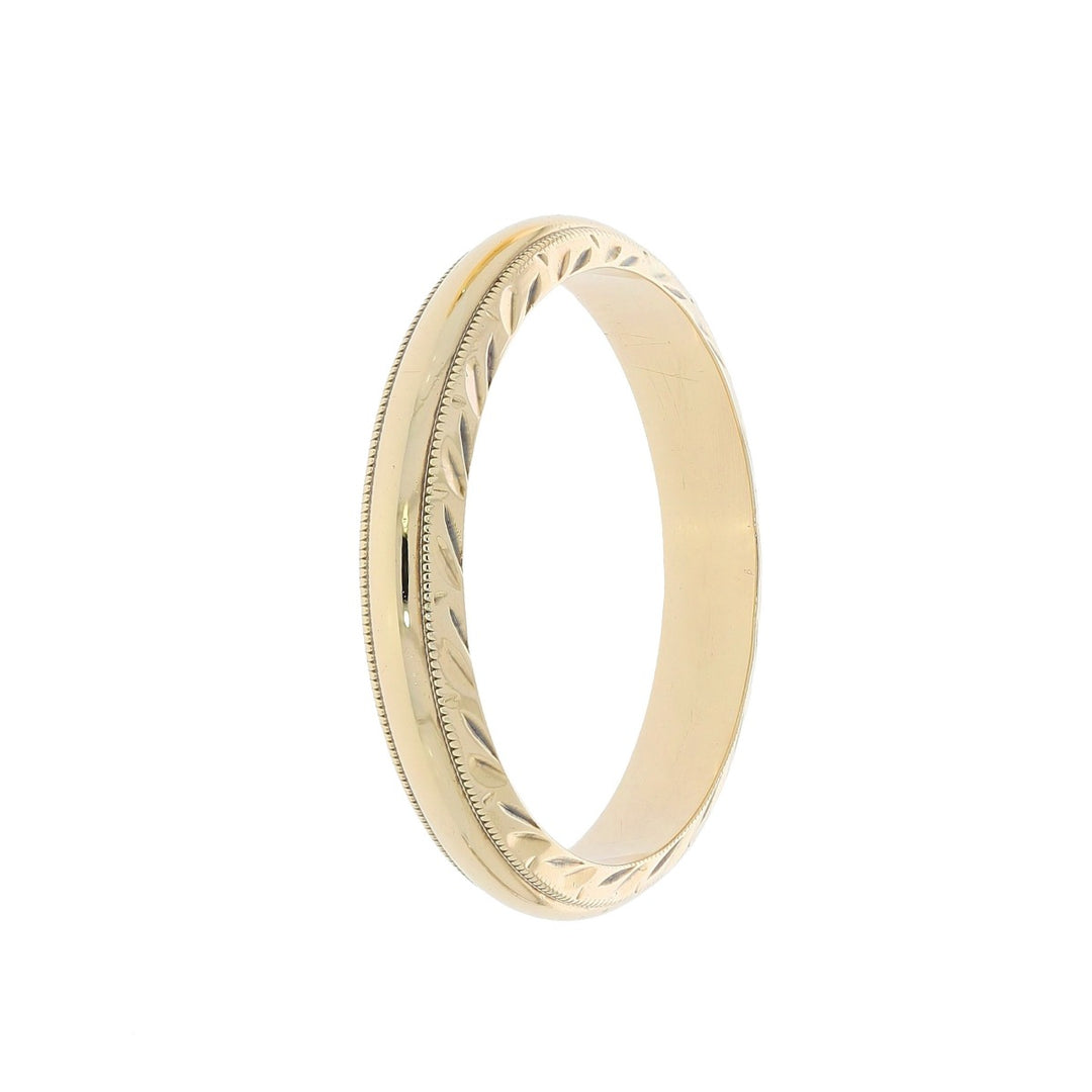 14K Yellow Gold Vintage Band