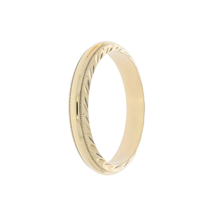 14K Yellow Gold Vintage Band