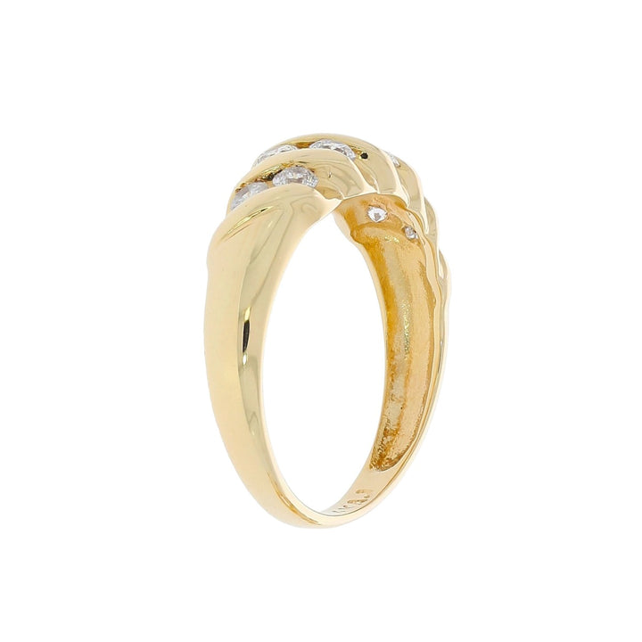 Diamond Band 14K Yellow Gold .48 CTW