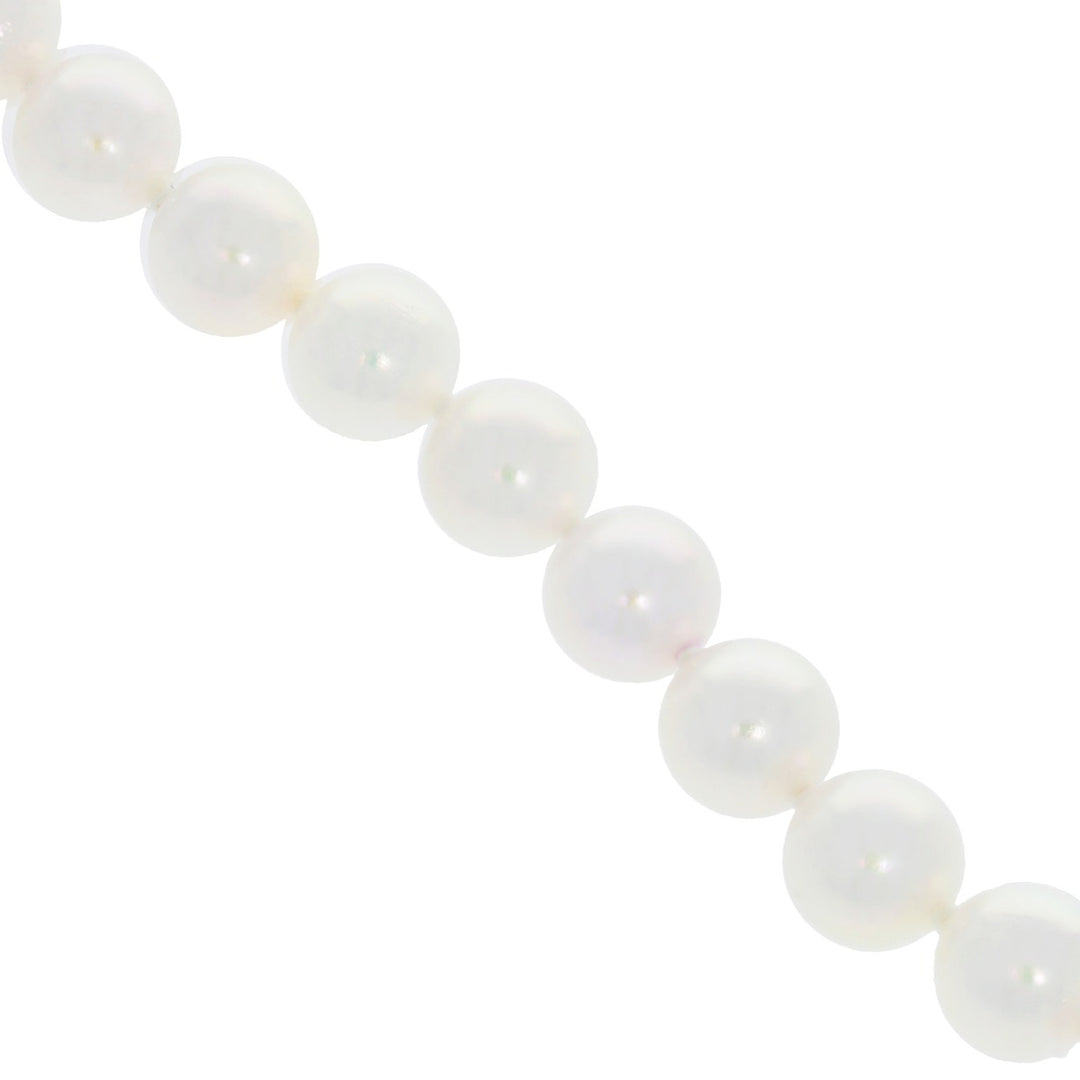 Mikimoto Akoya Cultured Pearl Bracelet 18K Yellow Gold