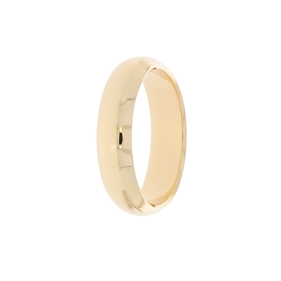 Classic Wedding Band 14K Yellow Gold