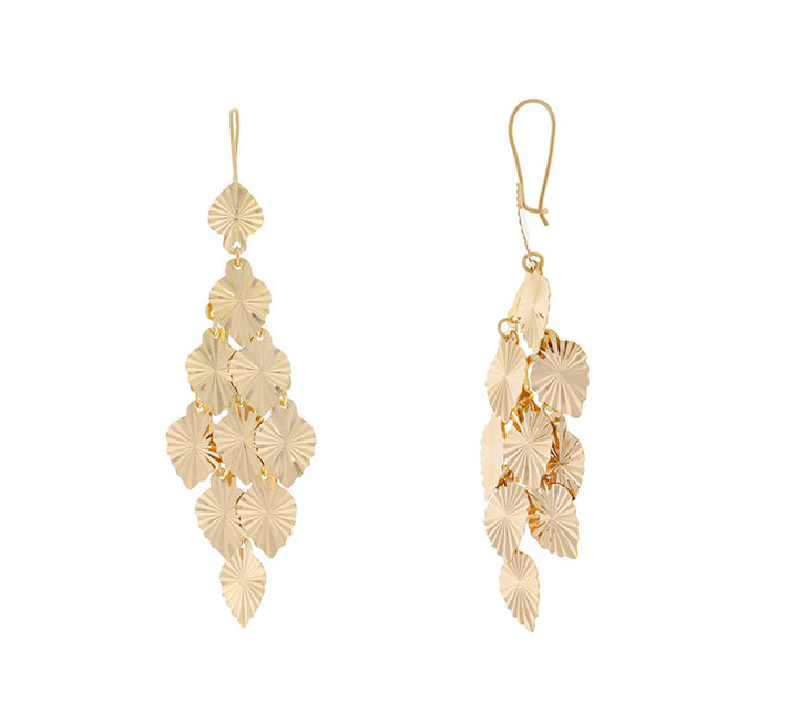 Chandelier Earrings 22K Yellow Gold