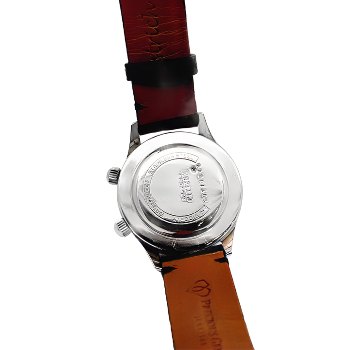 Citizen Alarm Date Vintage Watch Stainless Steel 37MM