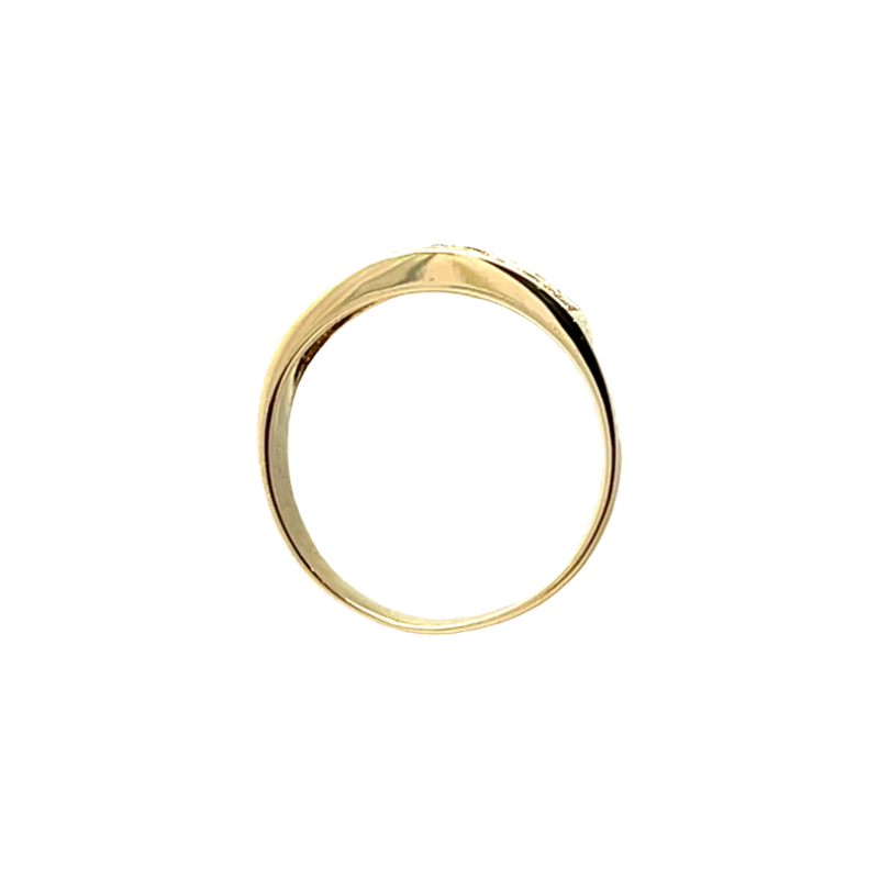 Ruby Diamond Band 14K Yellow Gold .84CTW