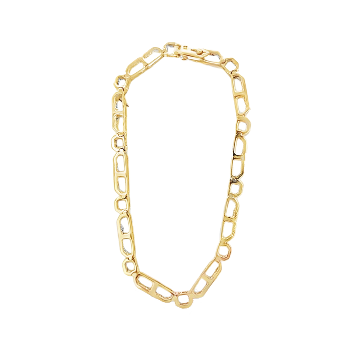 Diamond Tennis Bracelet 10K Yellow Gold .60CTW