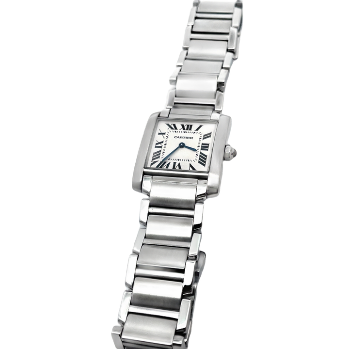 Cartier Tank Francaise Watch Stainless Steel 25MM