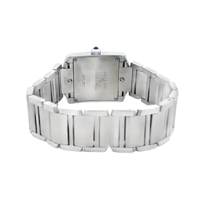 Cartier Tank Francaise Watch Stainless Steel 25MM