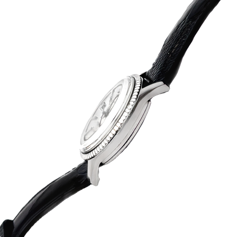 Citizen Alarm Date Vintage Watch Stainless Steel 37MM