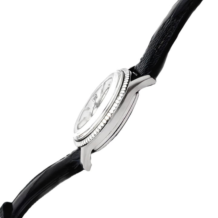 Citizen Alarm Date Vintage Watch Stainless Steel 37MM