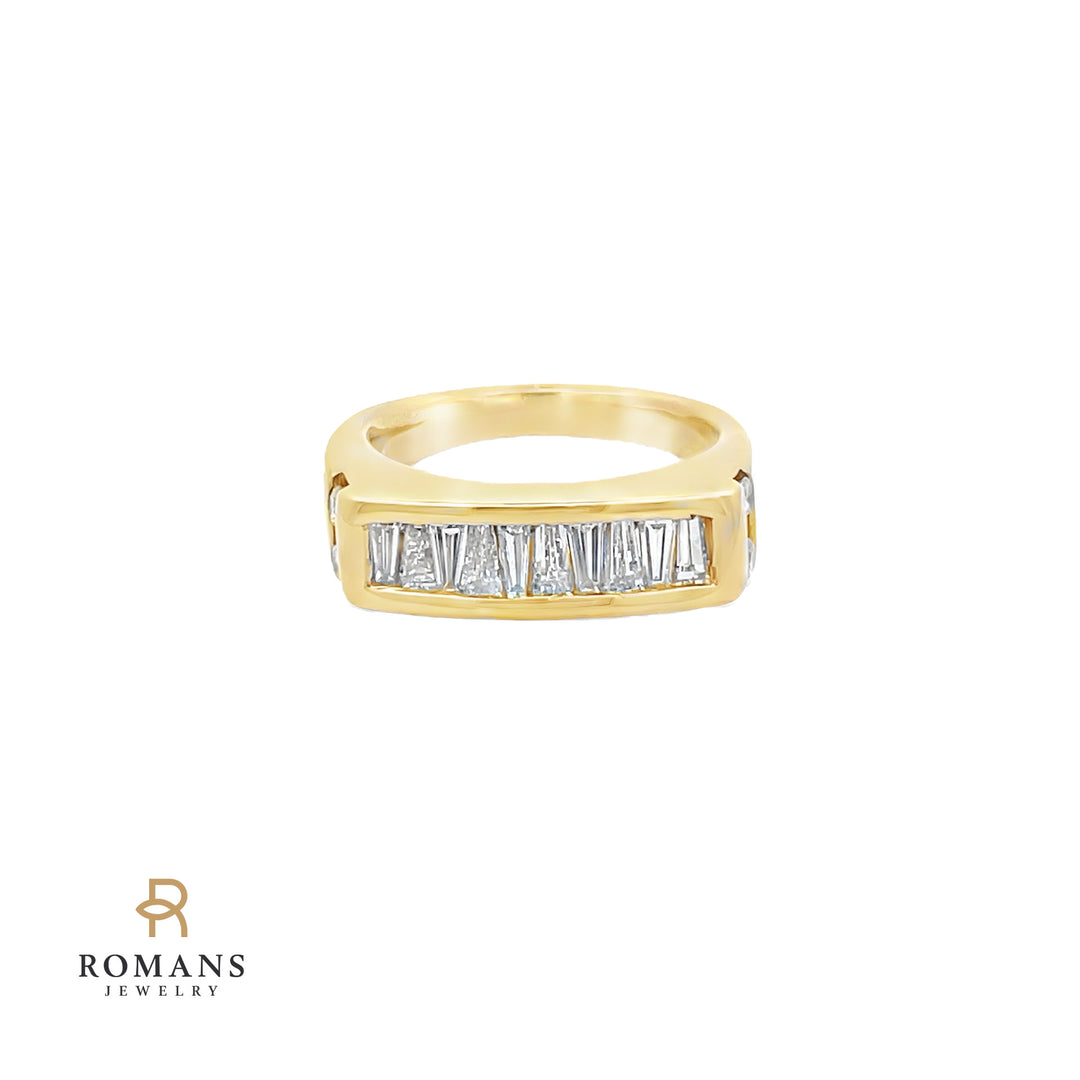 Diamond Band 14K Yellow Gold .75CTW