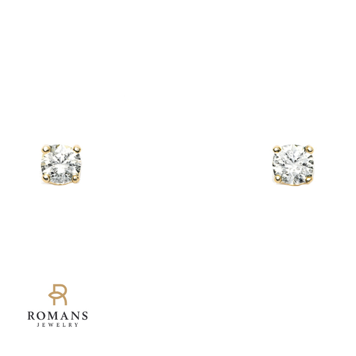 Diamond Studs 14K Yellow Gold .22CTW