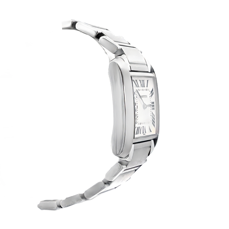 Cartier Tank Francaise Watch Stainless Steel 25MM