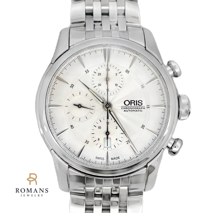 Oris Artelier Chronograph 44mm Stainless Steel Cal# 774 Watch