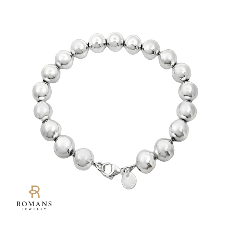 Tiffany&Co Beaded Bracelet Sterling Silver
