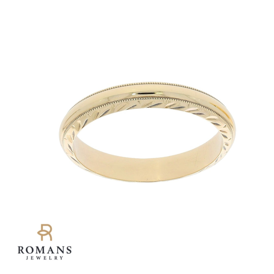 14K Yellow Gold Vintage Band