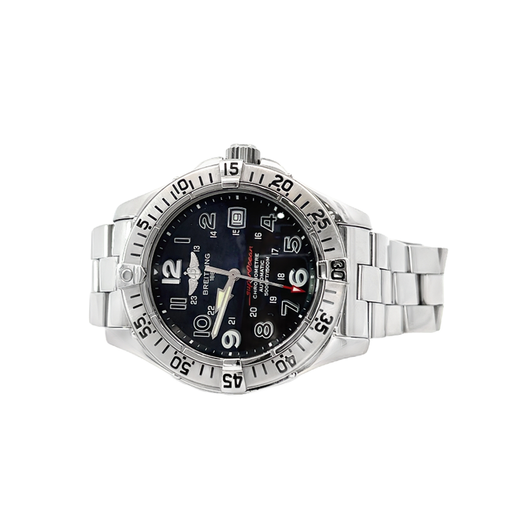 Breitling SuperOcean Chronometer Automatic Watch Stainless Steel