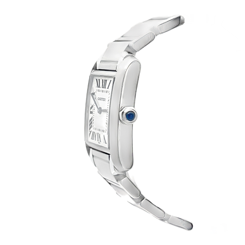 Cartier Tank Francaise Watch Stainless Steel 25MM