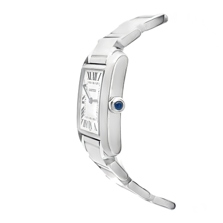 Cartier Tank Francaise Watch Stainless Steel 25MM