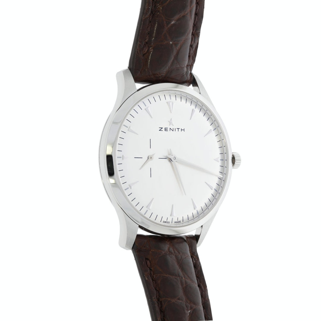 Zenith Elite Watch Auto Steel 27J 40MM BOX