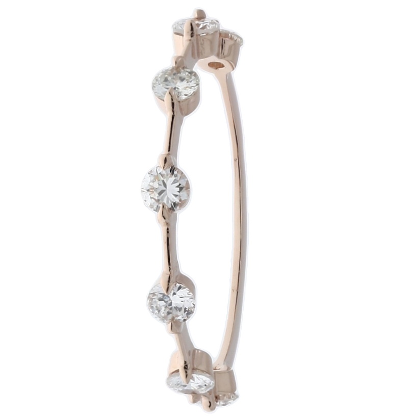 Diamond Band 14K Rose Gold .42 CTW