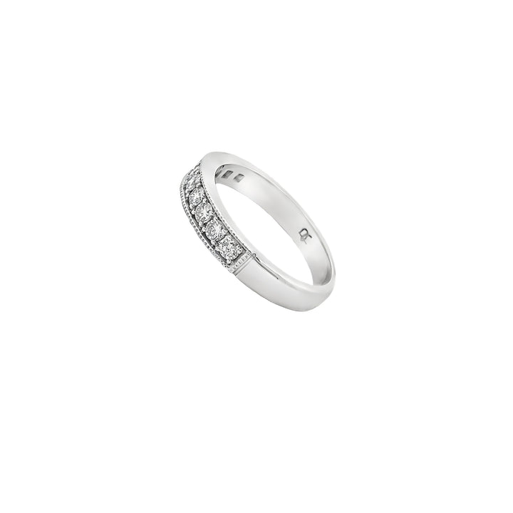 Diamond Band 14K White Gold 0.40CT
