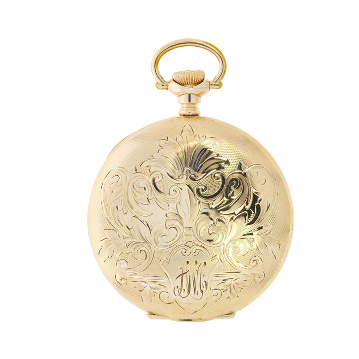 Elgin Hunting Case Pocket Watch Gold Filled