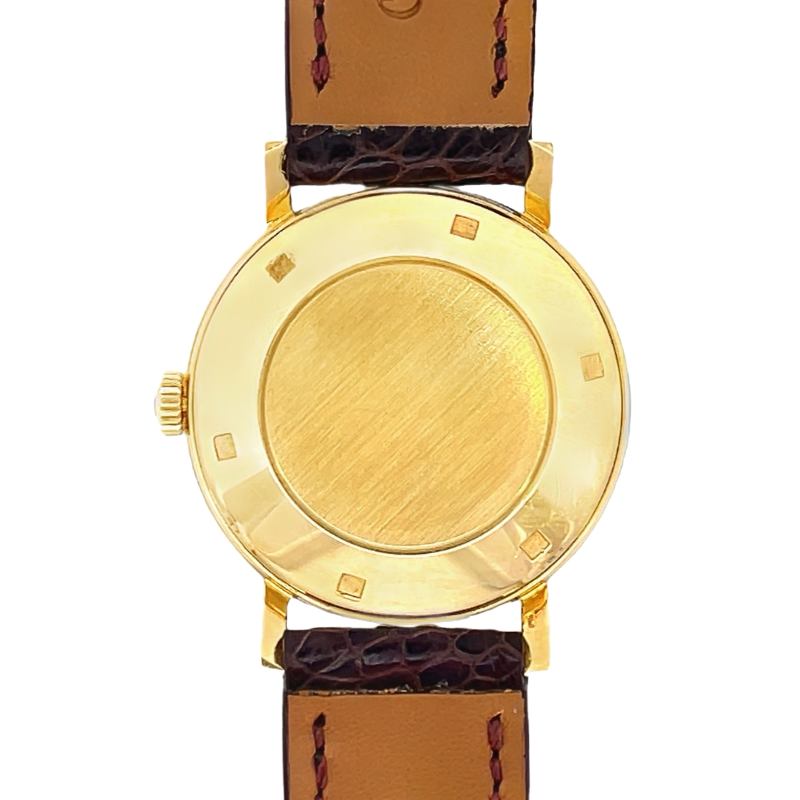 RARE Girard Perregaux Watch Chronomater HF Gyromatic 18K Gold Vintage 1960's