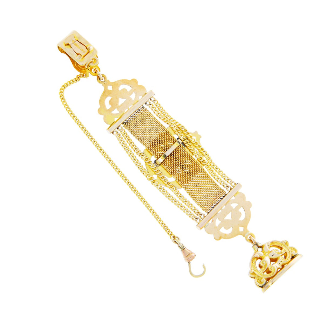 Vintage Pocket Watch Fob Gold Filled