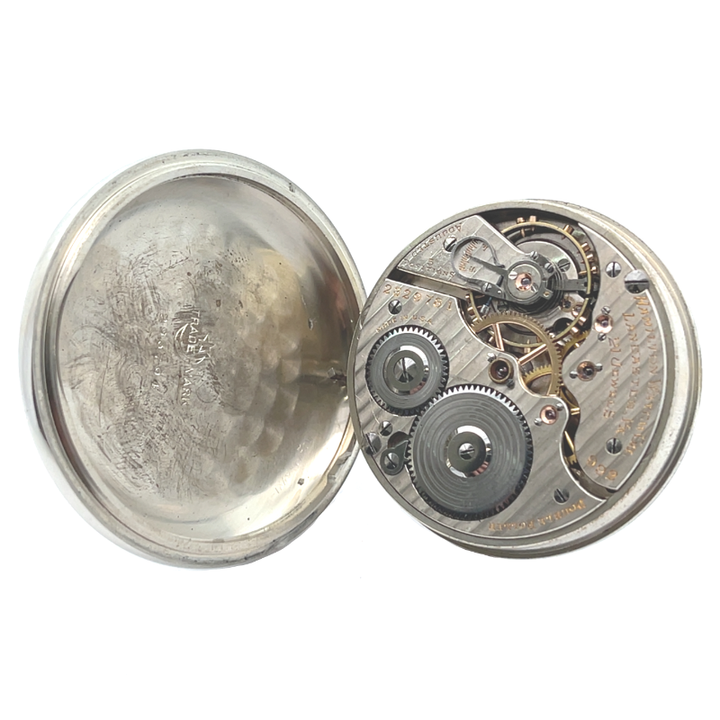 Hamilton Railway 992 Pocket Watch Year 1925 Size 16