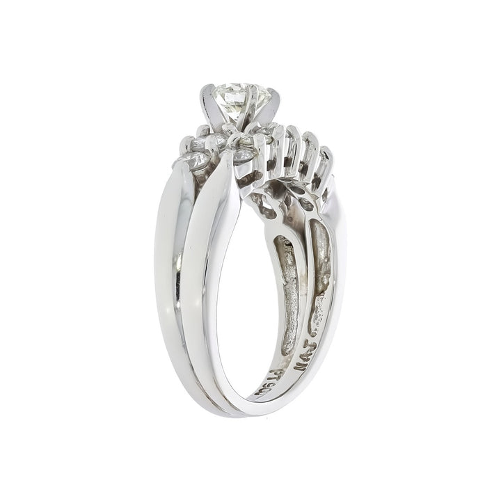 Diamond Engagement Ring Platinum .46 CT