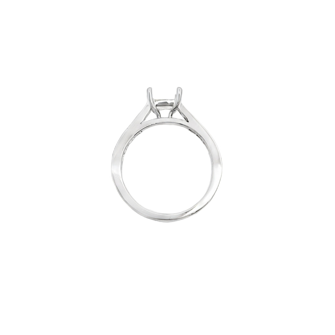 Diamond 4-Prong Setting 14K White Gold .28CT