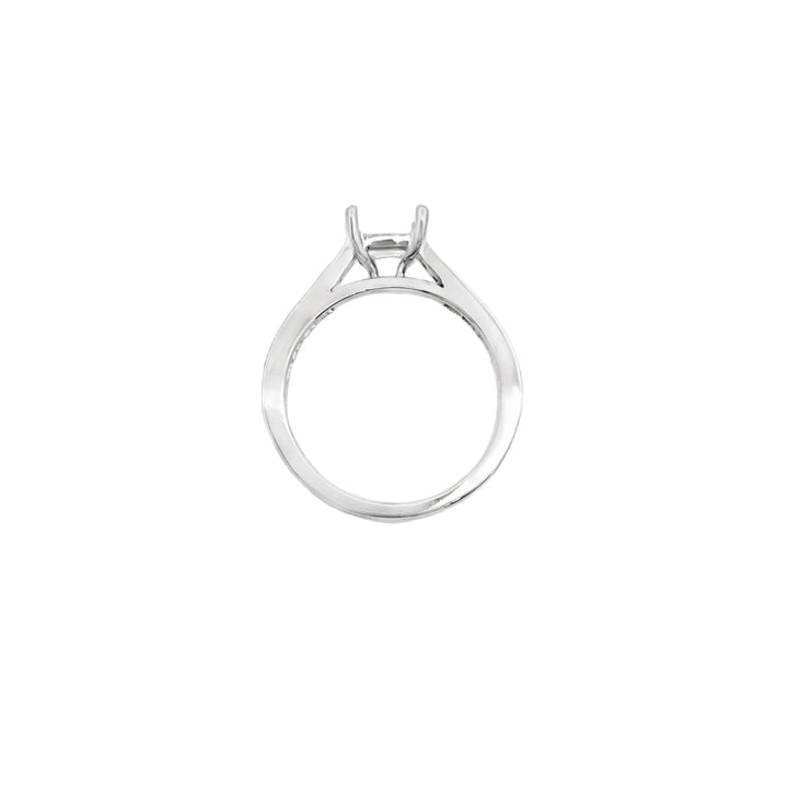 Diamond 4-Prong Setting 14K White Gold .28CT