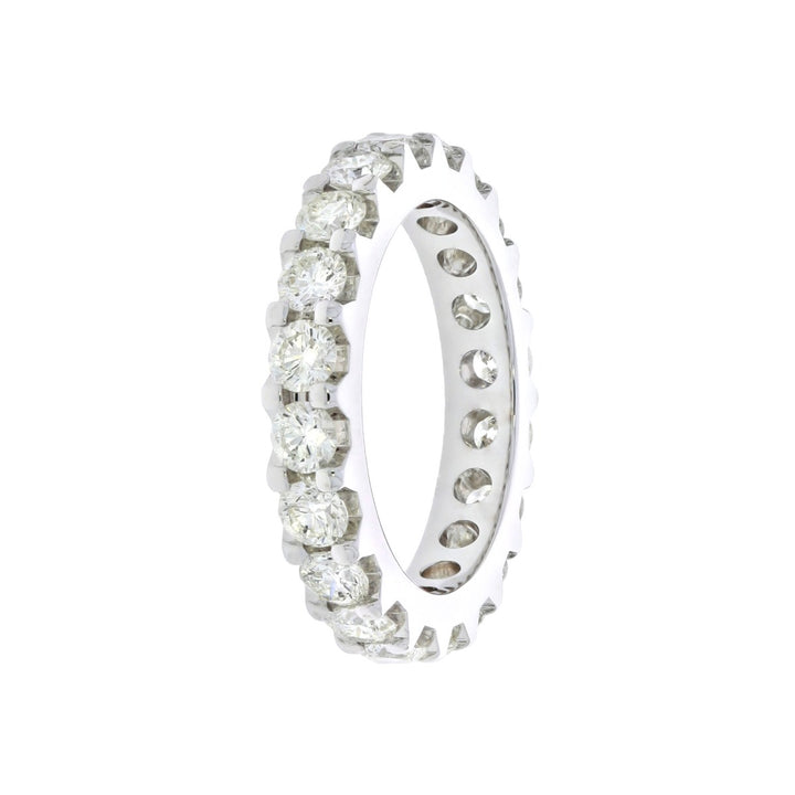 Eternity Diamond Band 14K White Gold 2.50CTW
