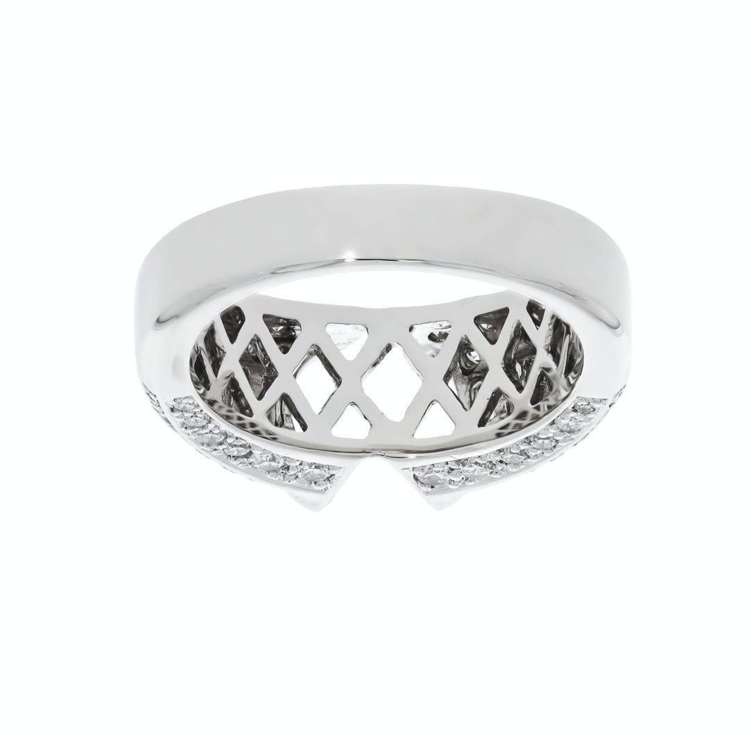 Diamond Ring Setting Platinum 1.56 CTW