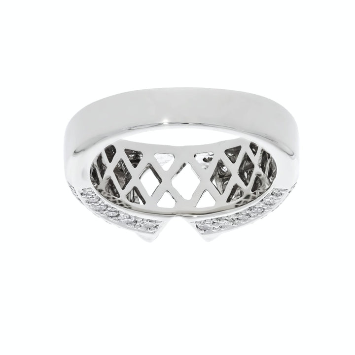Diamond Ring Setting Platinum 1.56 CTW