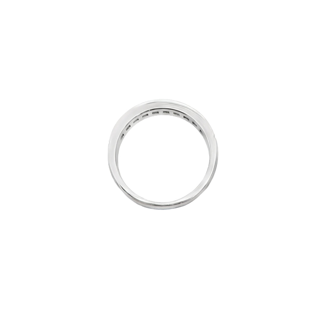Diamond Band 14K White Gold 0.40CT