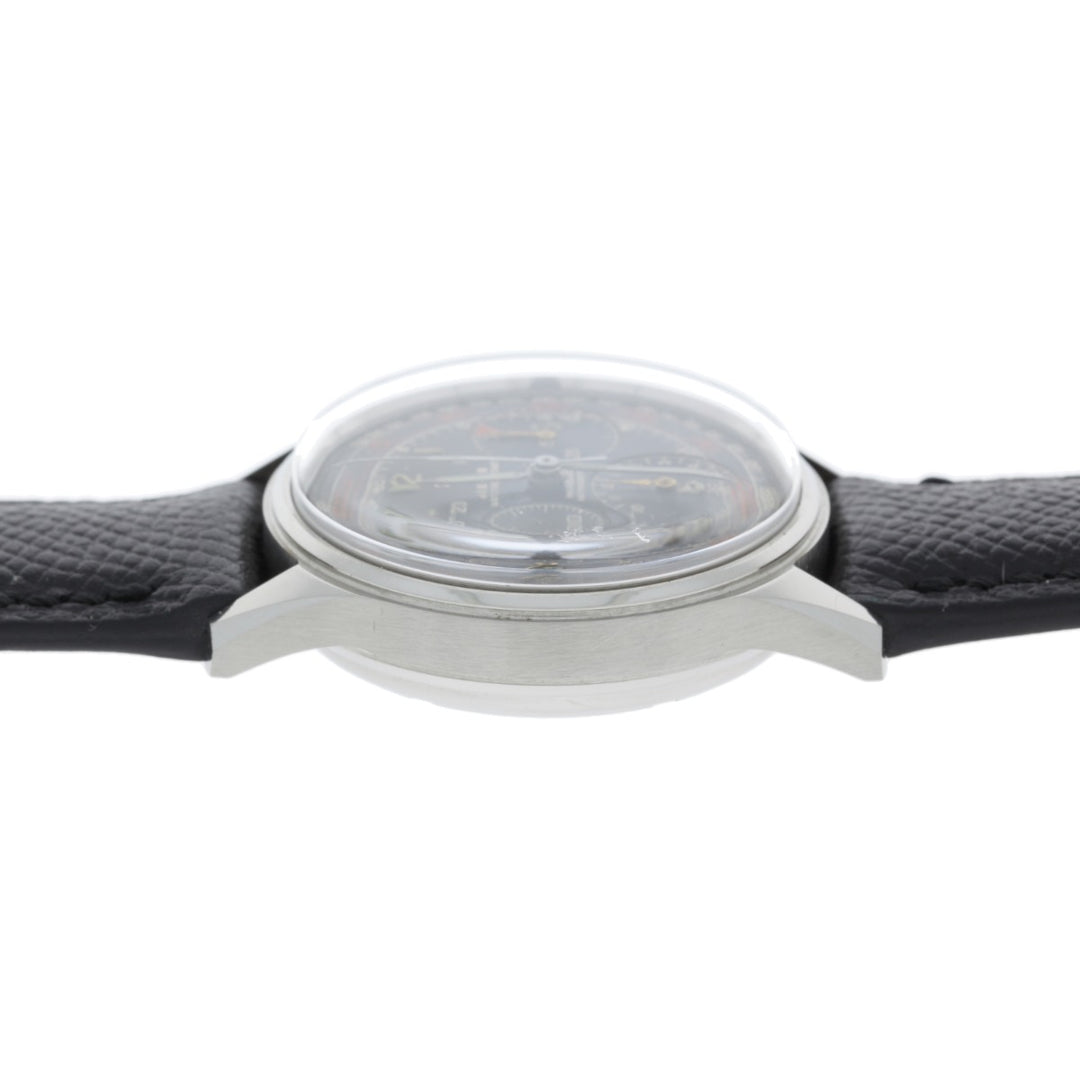 Jardur Chronograph Stainless Steel Valjoux 72 1950's 37.5MM