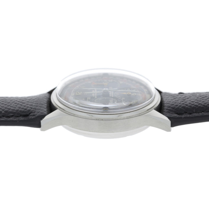 Jardur Chronograph Stainless Steel Valjoux 72 1950's 37.5MM