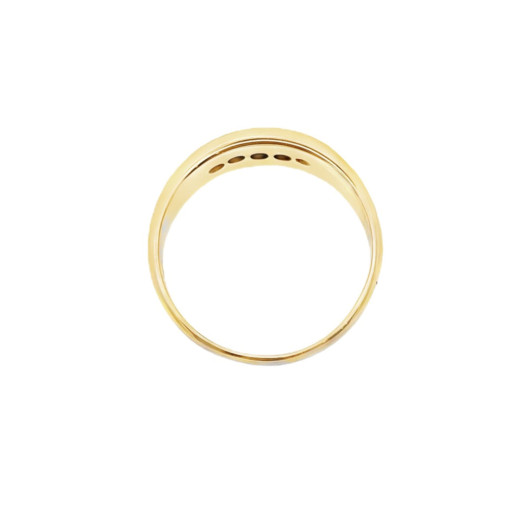 Diamond Men's Band 14K Yellow Gold .18 CTW