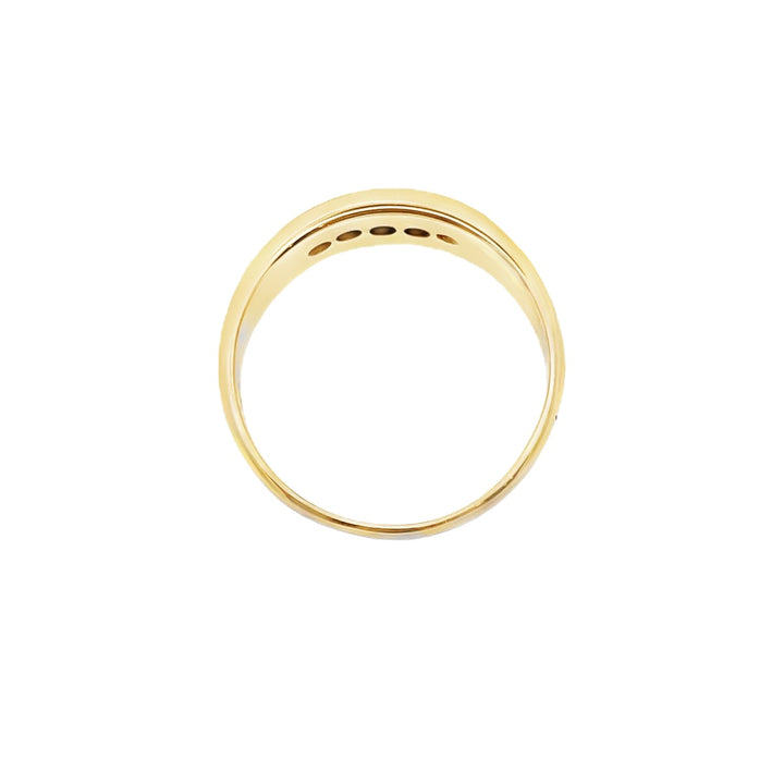 Diamond Men's Band 14K Yellow Gold .18 CTW