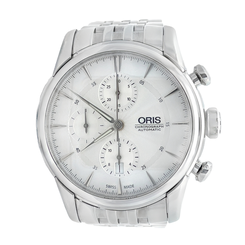 Oris Artelier Chronograph 44mm Stainless Steel Cal# 774 Watch