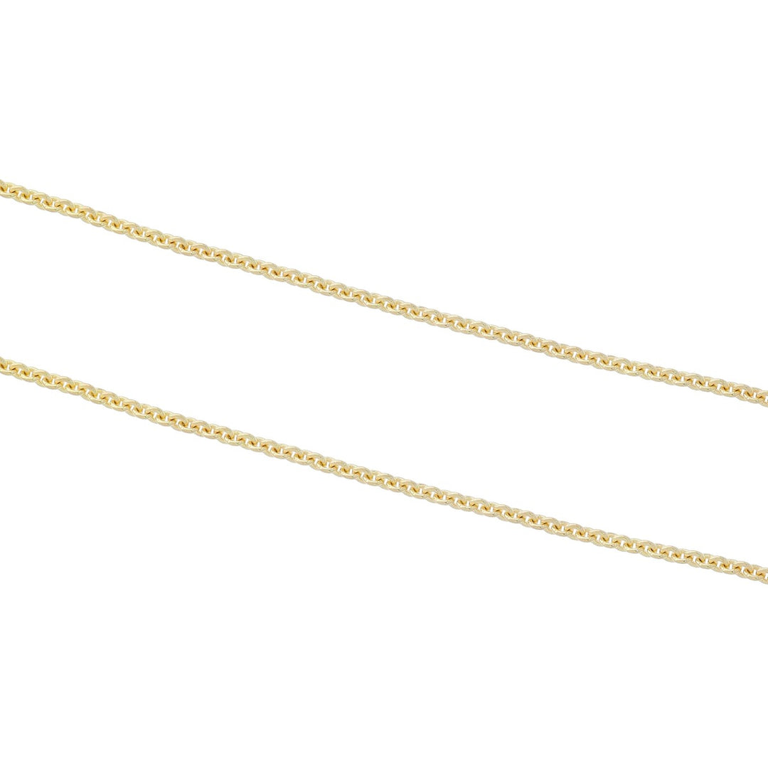 Freshwater Pearl Bar Necklace 14K Two Tone 1950's