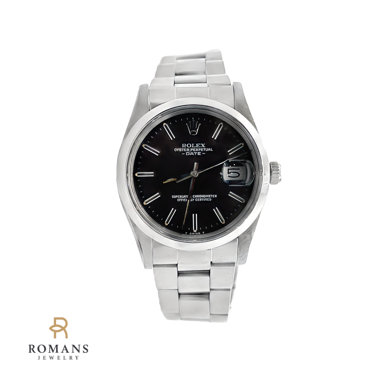 Rolex Oyster Perpetual Date Ref. 15000 34MM 1983 Quick Set