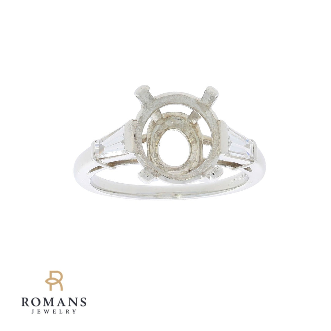Diamond 4-Prong Setting Platinum .60 CTW