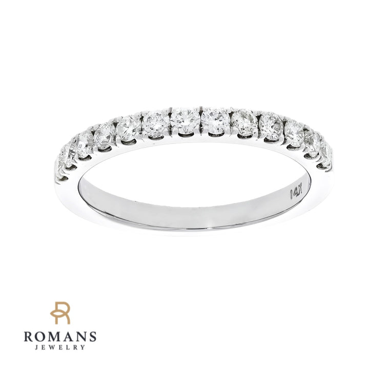 Diamond Band 14K White Gold .50 CTW
