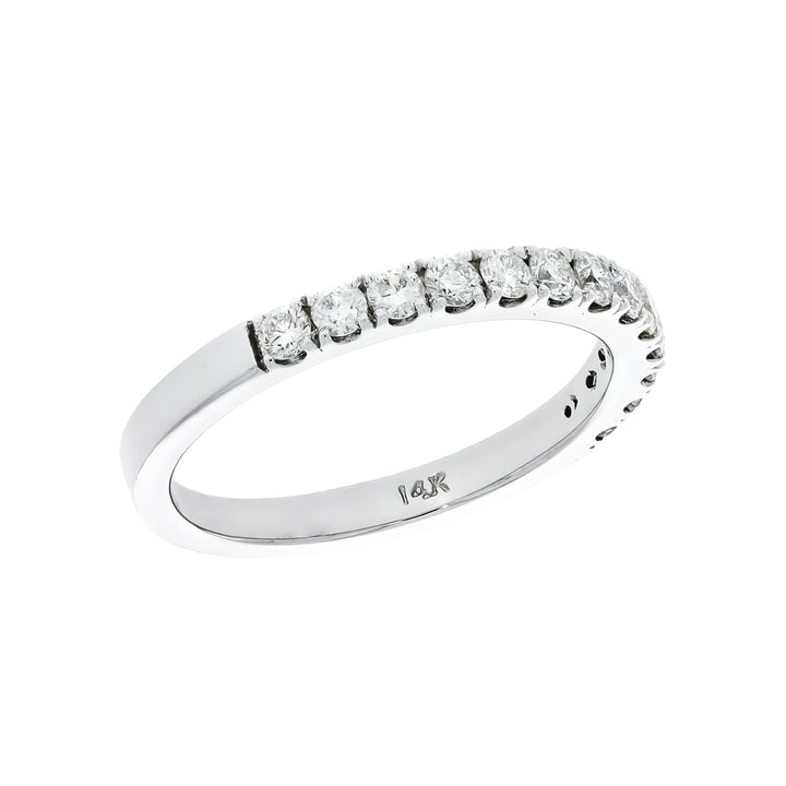 Diamond Band 14K White Gold .50 CTW