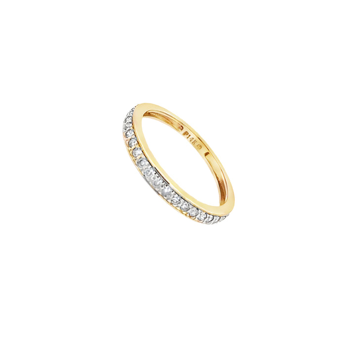 Diamond Band 14K Yellow Gold .14 CTW